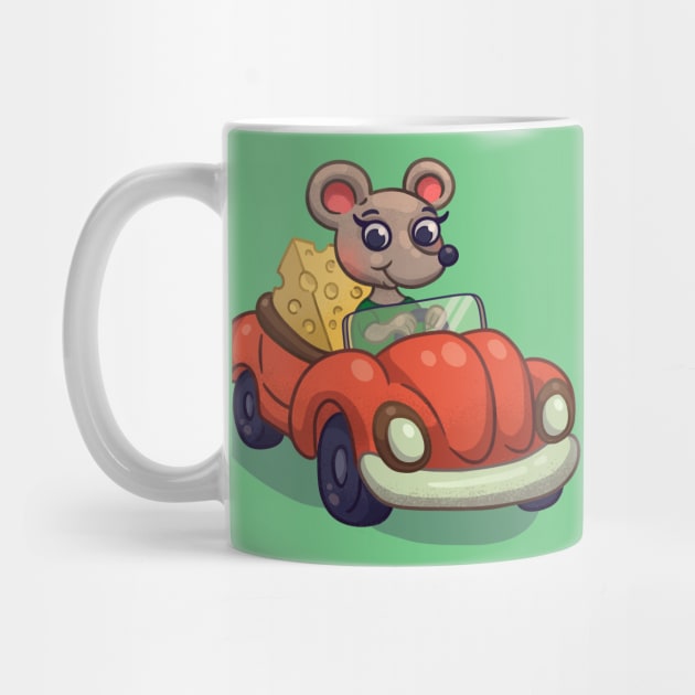 Mouse in the car by Guyshulia